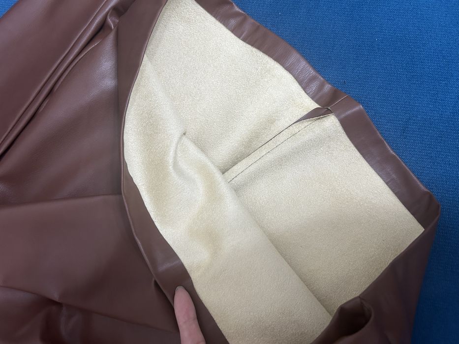 Платье ZARA кожа XS