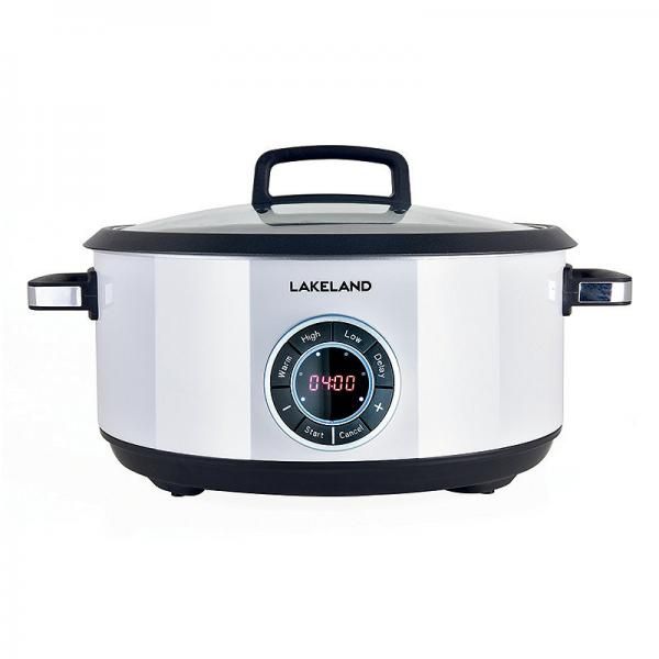 Слоукукър с отложен старт дигитален LAKELAND 61767, 6.5L, 300W