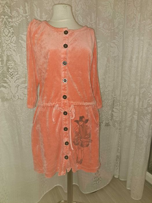 rochie din catifea de bumbac