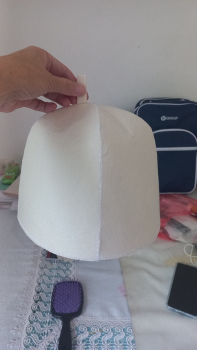 Головной убор, шапка для бани