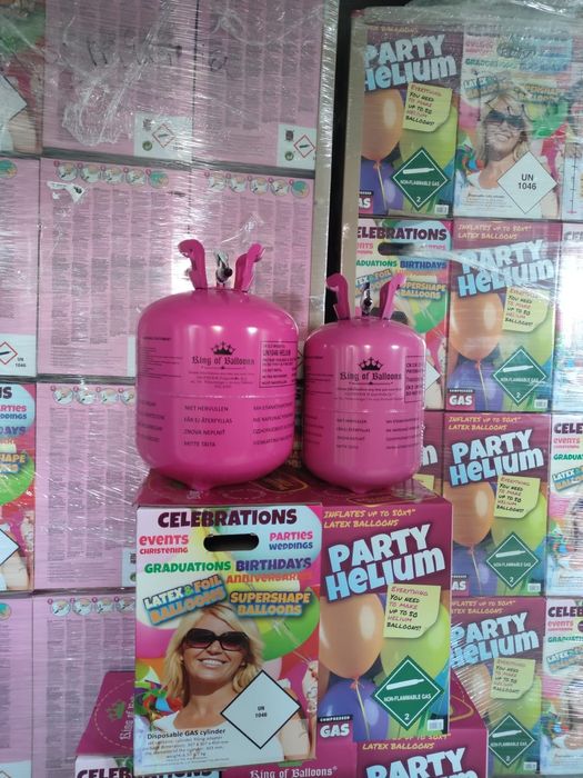 Butelie cu heliu 50 baloane! Transport Gratuit!