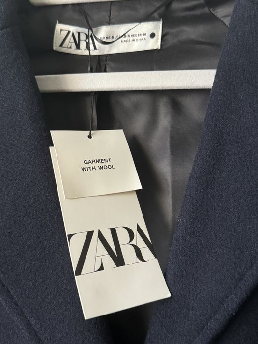 Палто с вълна  Zara
