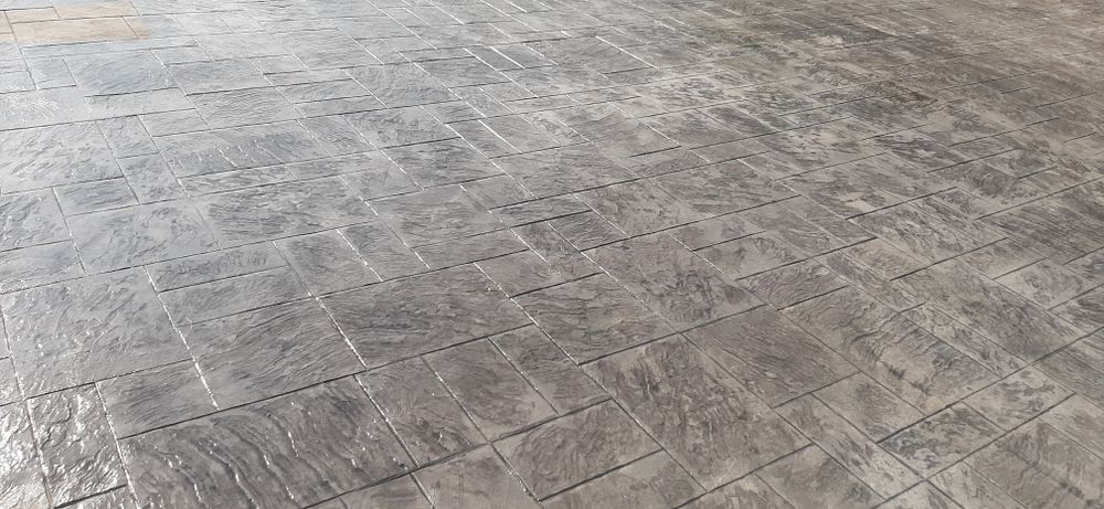 Beton amprentat/vertical