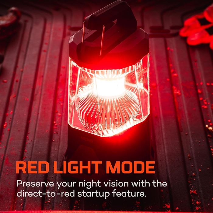 Lanterna LED NEBO 1600 lumeni, 360°, reincarcabila, powerbank