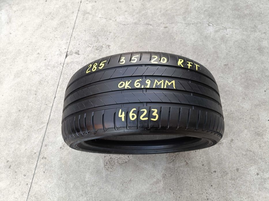 O anvelopa de vara 285 35 20 bridgestone turanza 5 run flat 7 mm dot 4623