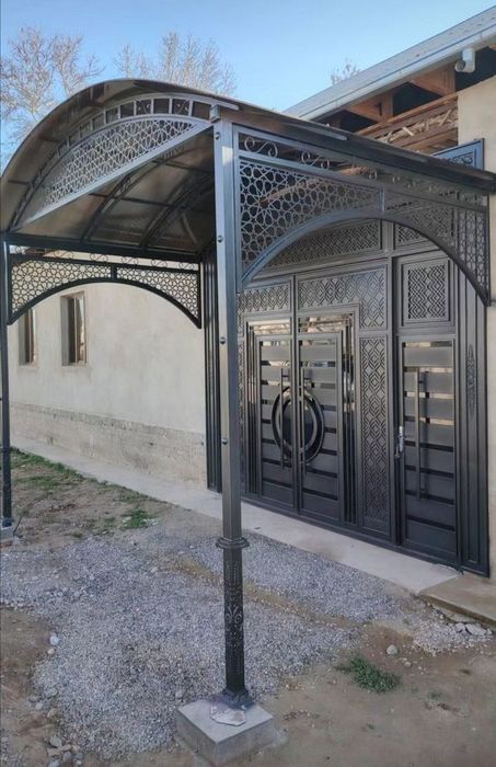 Ustanovka Va Kraska Xizmatlar Darvoza Perilla Naves Rishotka Va Boshqa