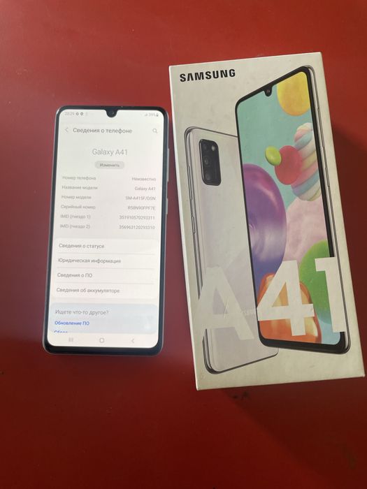 Продам отличный телефон samsung galaxy a41