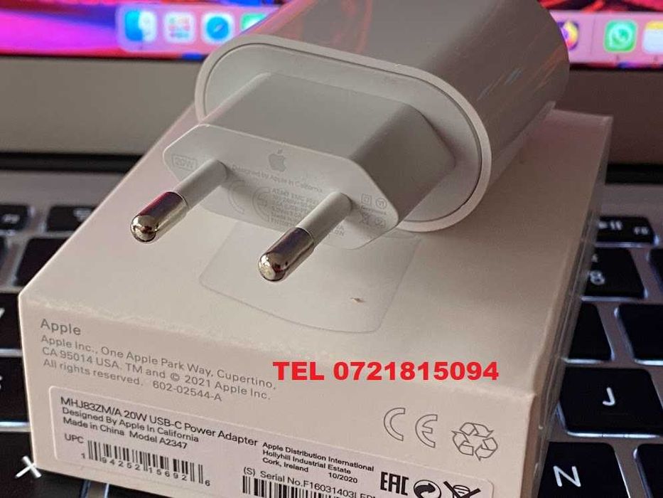 Incarcator iPhone Fast charge  20w original