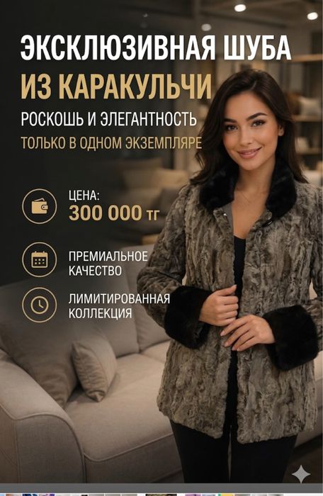 Шуба каракулевая.