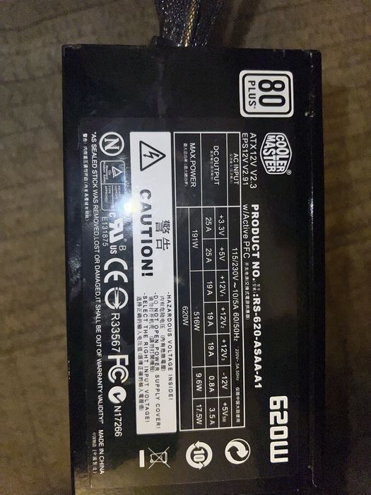 Sursă 620W Cooler Master