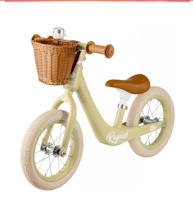 Колело за баланс KinderKraft - Rapid 2, зелено