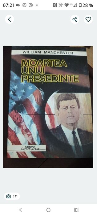 Moartea unui presedinte- William Manchester