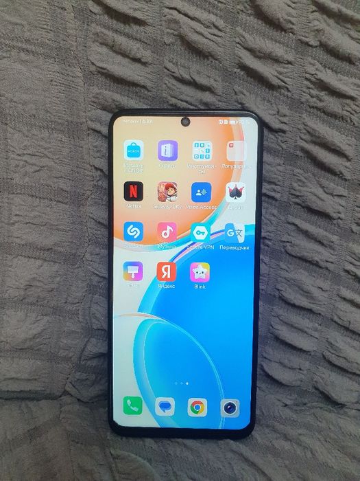 Srochna Prodam sotiladi Honor X8 6+2/128Gb 4G Black Igravoy Original