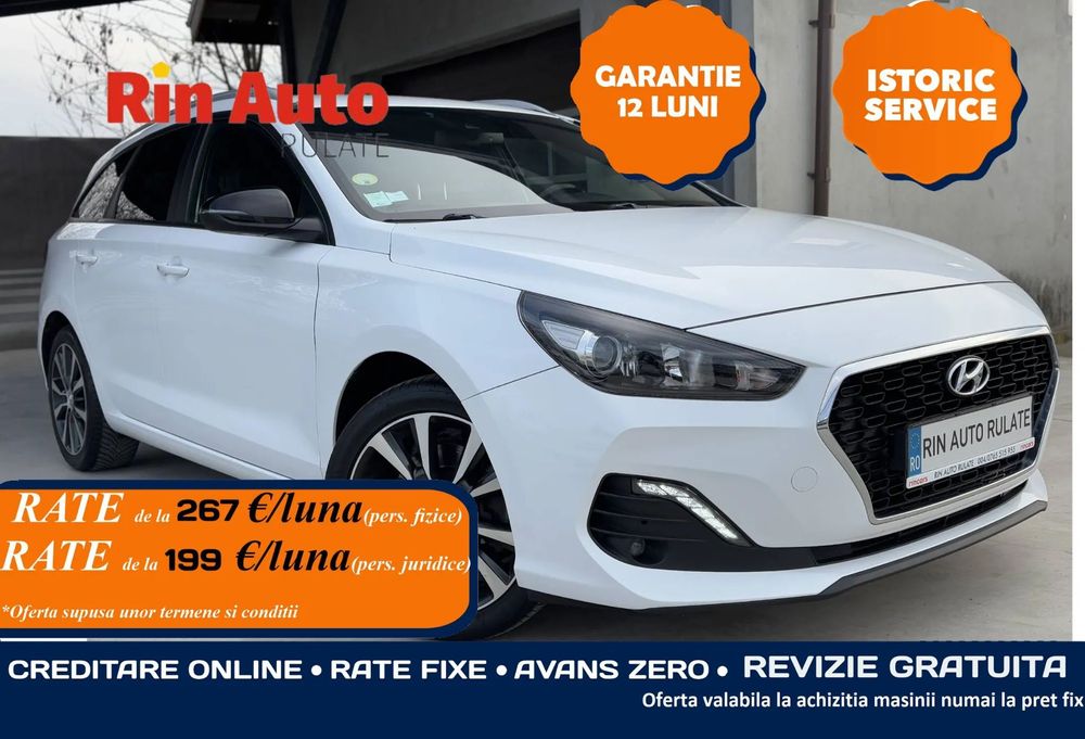 Hyundai I30 Garantie ~ Cutie Automata~Posibilitate vanzare si in RATE ~ Credit TVA
