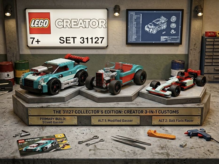 LEGO Creator 3in1: Street Racer 

Setul este într-o stare e