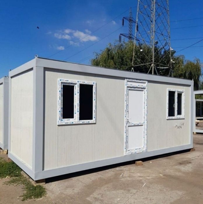Vând container modular tip vitrina birouri si case