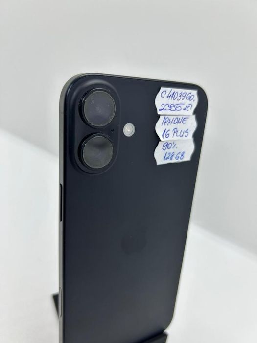 Telefon mobil Apple iPhone 16 Plus, 128GB, 5G, Black -D-