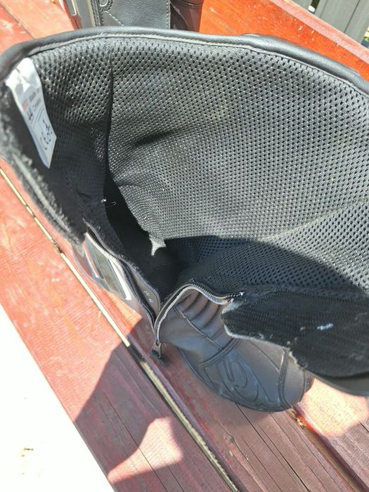 Vand ghete forma din piele motocicleta