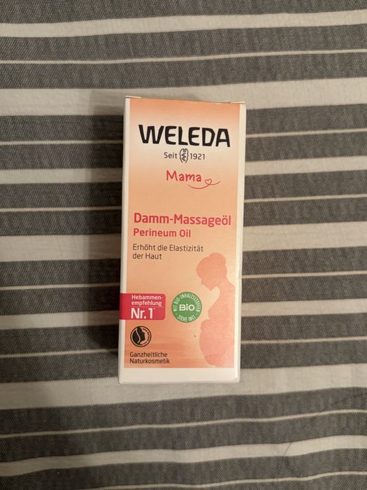 Weleda масло для родов