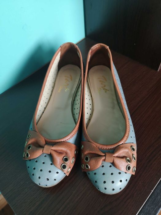 Обувки дамски, естествена кожа