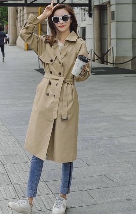 Женская одежда(Тренч)