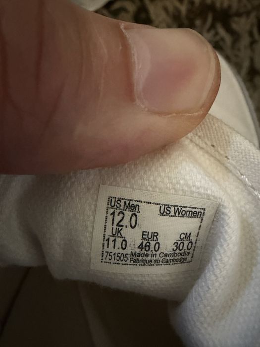Vans Era true white