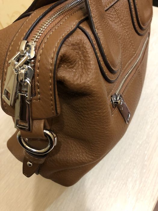 Сумка мессенджер натуральная кожа