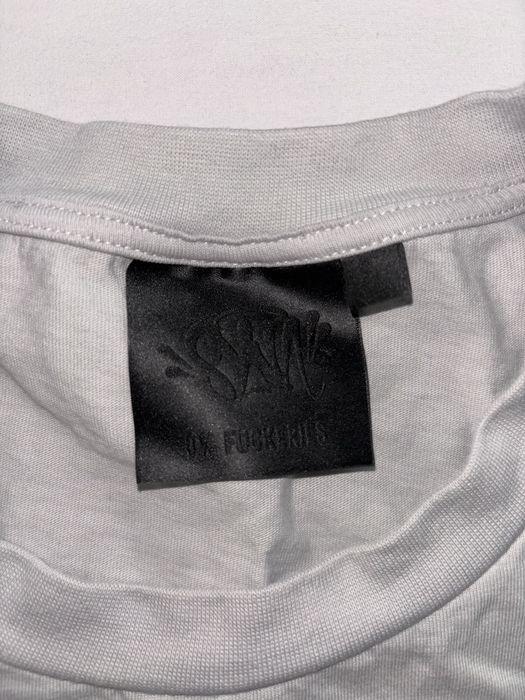 SYNA T-shirt gray and pink