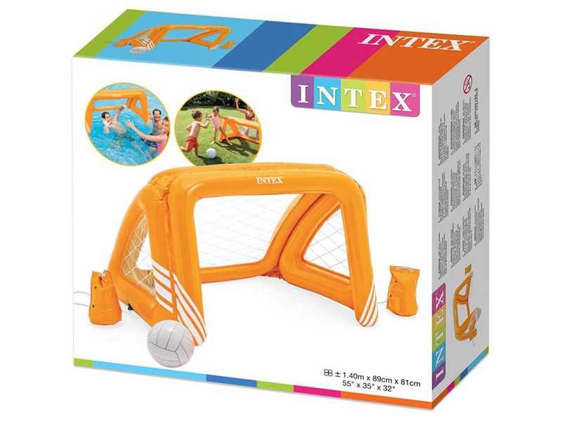 НОВИ! Надуваема врата INTEX Fun Goals Game 140х89х81см с топка