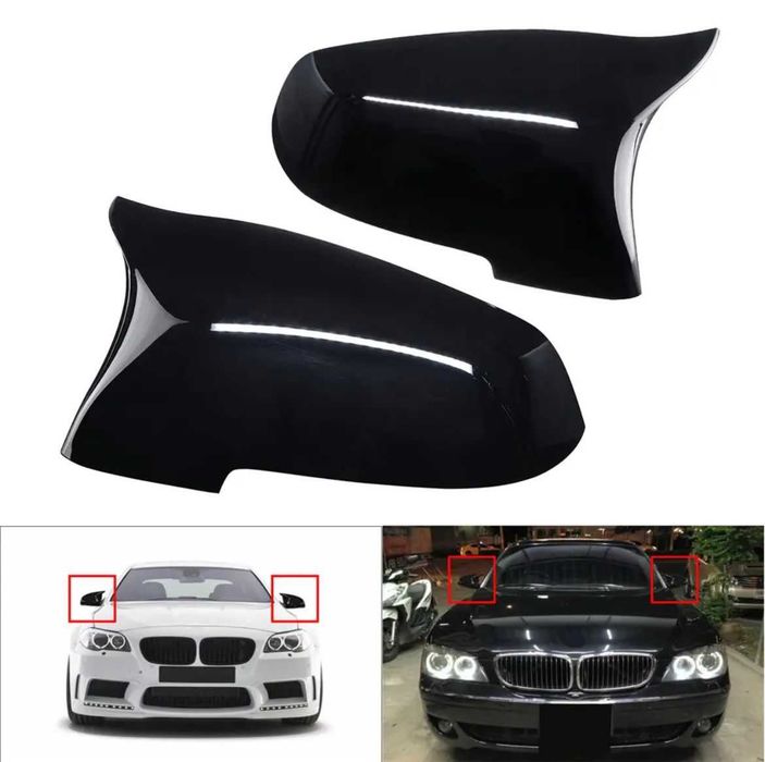 Set capace oglinzi capac oglinda M batman BMW F10 F11 F18 F06 F07 F12