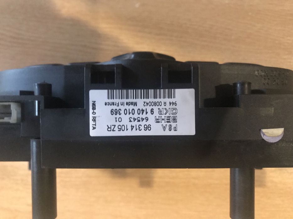 модул/панел/управление на климатроника пежо