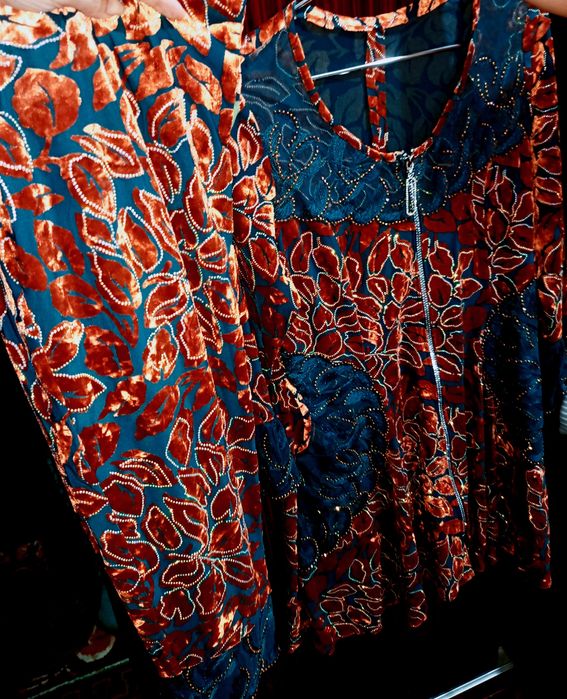 Украшенияли халат поча жуда чиройли