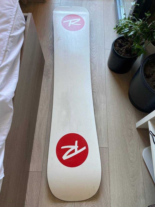 Мек сноуборд Rossignol за начинаещи, в добро състояние + автомати Rage. За ръст 160-175