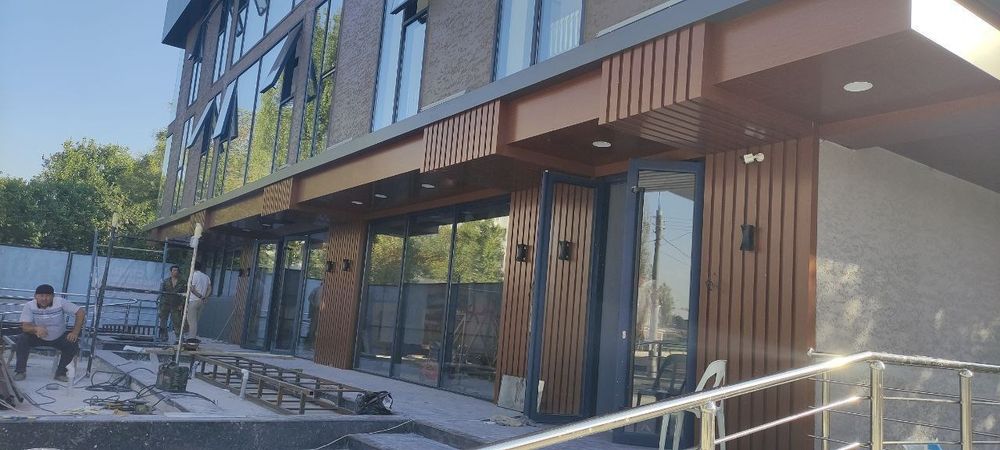 Алюкафон алюкобонд аликобон фасадные alkafon alikapon alyukobond trave