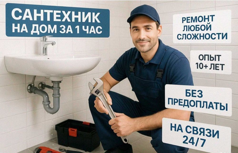 Сантехник прочистка труб без химии