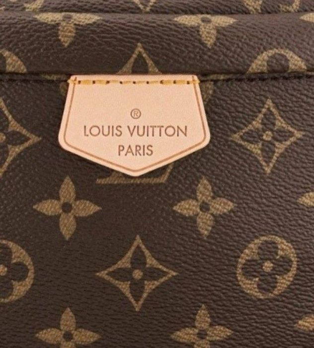 Borseta unisex LV,curea reglabila, saculet, etichetă