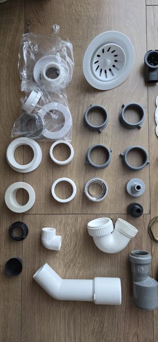 Super-kitul Instalatorilor: Lot Piese Sanitare, PVC, Garnituri & Perla