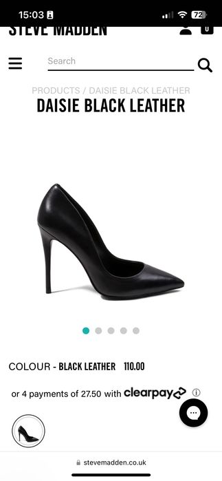 Обувки Естествена Кожа Steve Madden, чисто нови, 40н