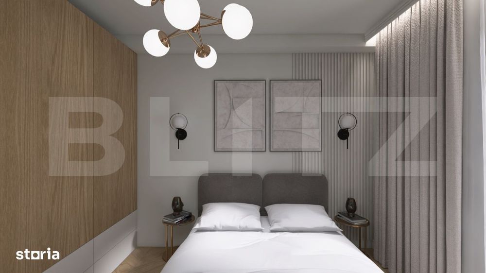 Apartament cu 3 camere in suprafat utila de 81,74 mp si balcon zona Br