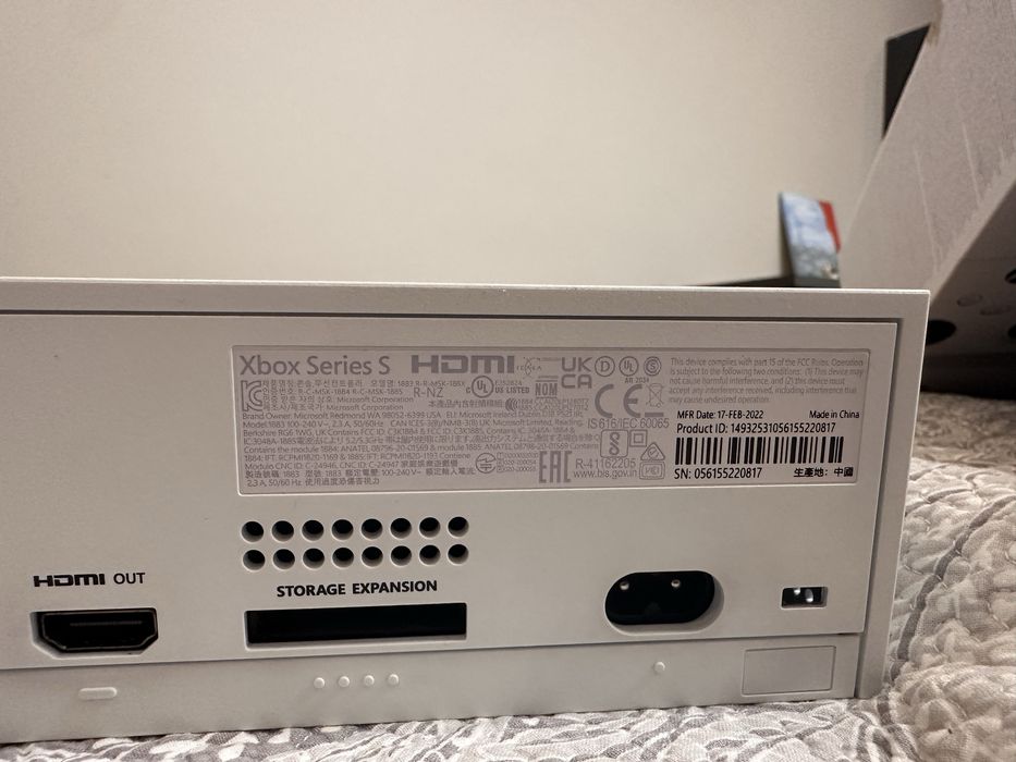 Xbox series s 512 GB