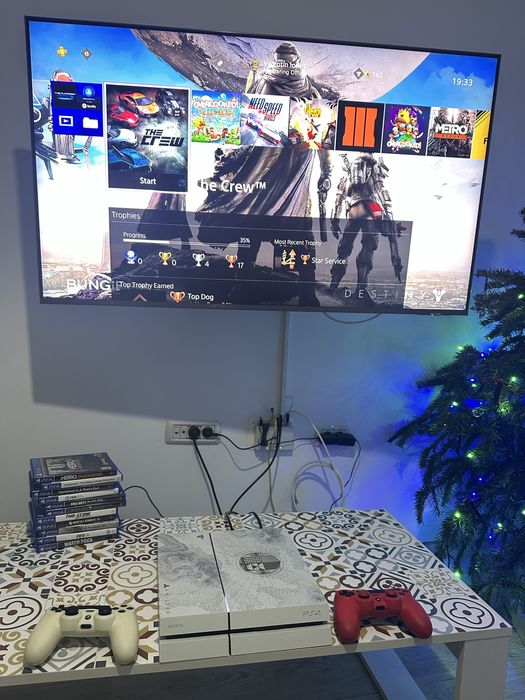 PS4 Editie limitata Destiny 512GB  2 manete Stare foarte buna