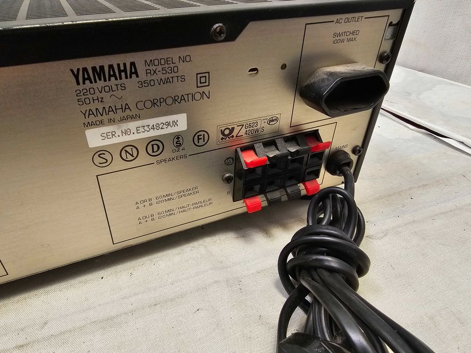 Receiver Stereo Yamaha RX-530 Natural Sound – Sunet Superb – Perfect Funcțional