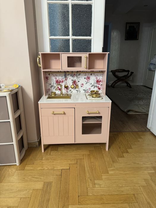Детская кухня Wooden Play Kitchen