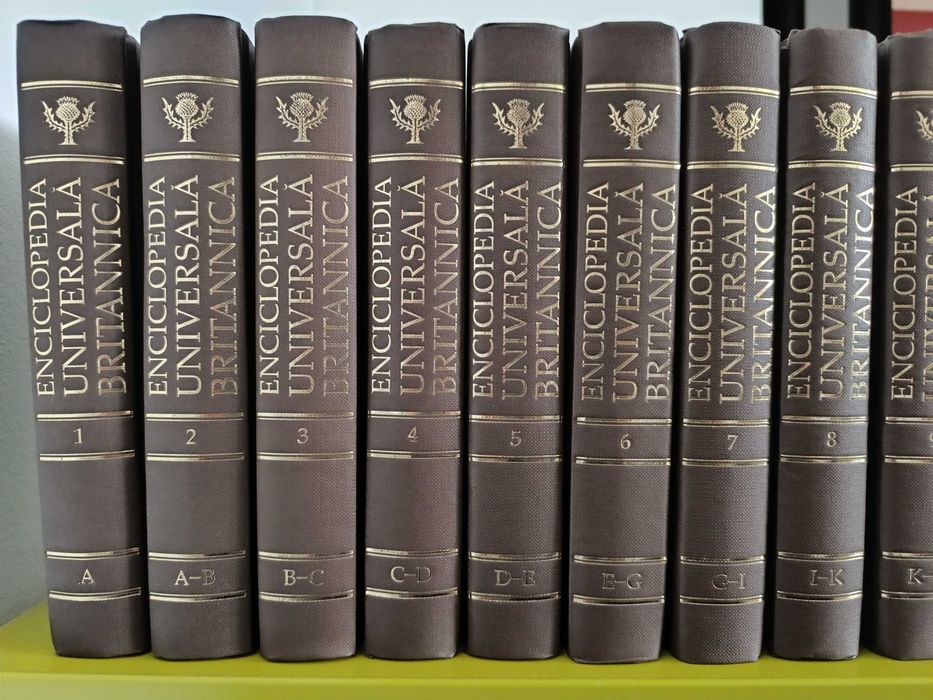 Colectie completa Enciclopedia Universala Britanica contine 16 volume