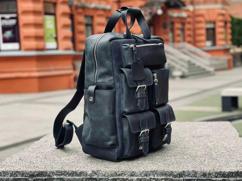 Rucsac din piele naturală. Rucsac pentru laptop. laptop backpack. Rucsac din piele pentru călătorii.