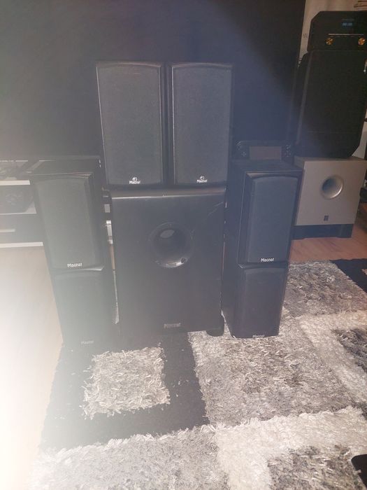 Субуфер  Magnat  и колони Magnat