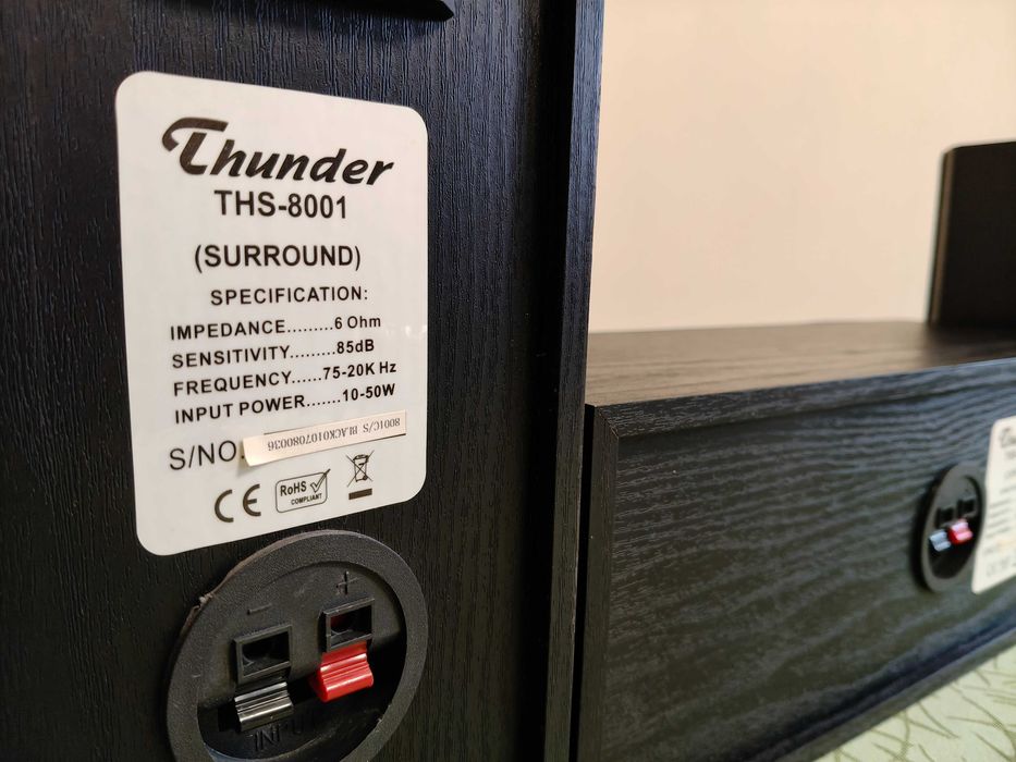 Комплект съраунд тонколони Thunder THS-8001