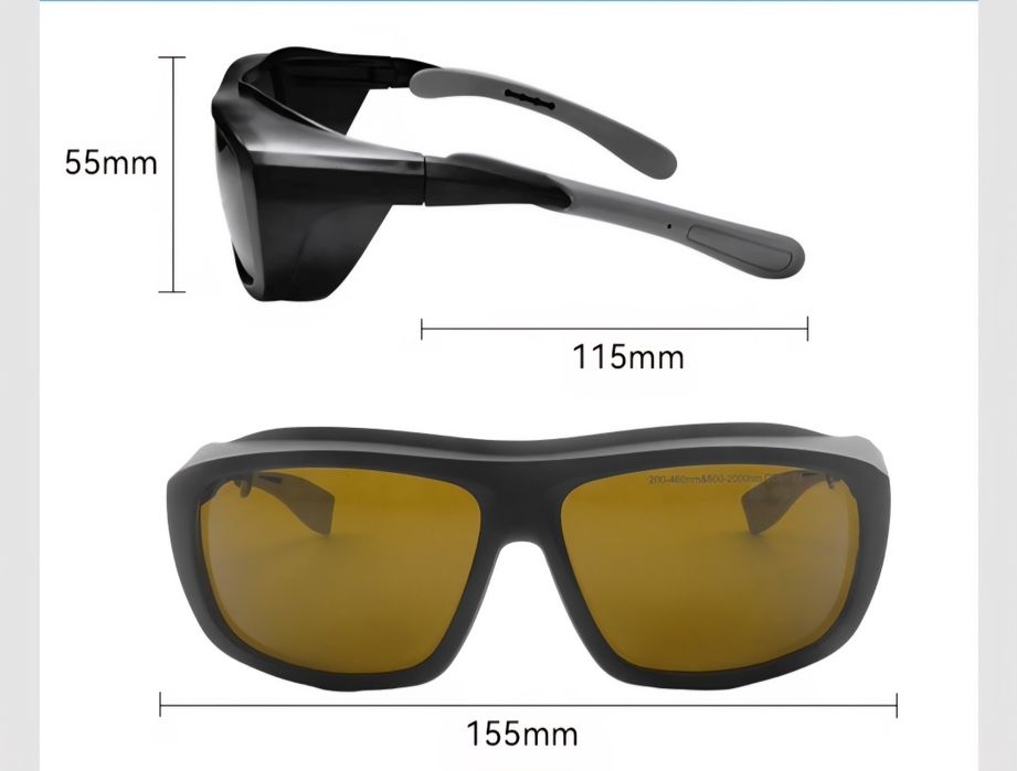 Ochelari de protecție sudura / curatare laser OD6 IR, UV, YAG, Co2