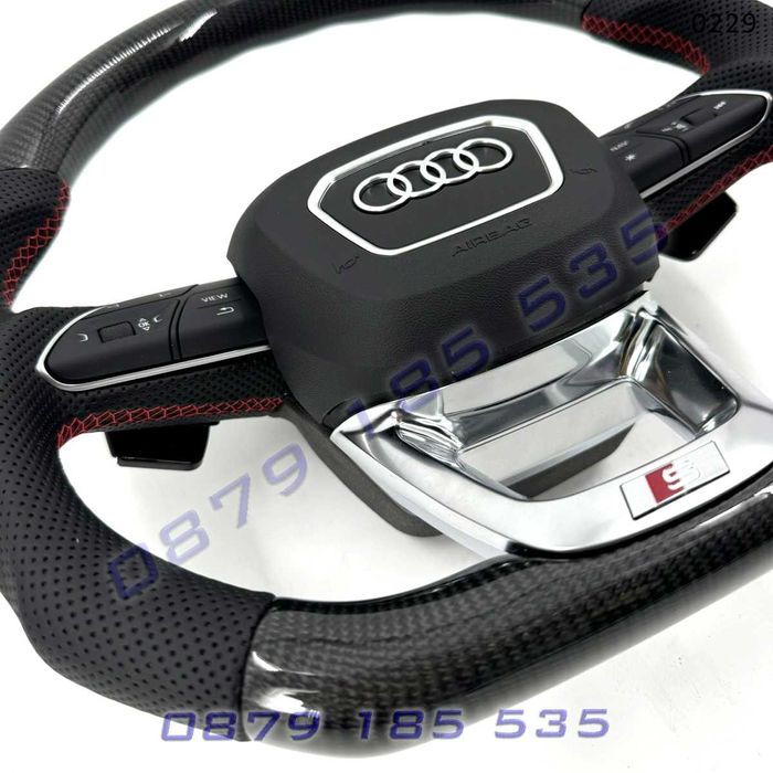 Карбон S line спорт волан Audi A1 A3 A5 A6 A7 A8 TT Q3 Q5 Q6 Q7 Q8