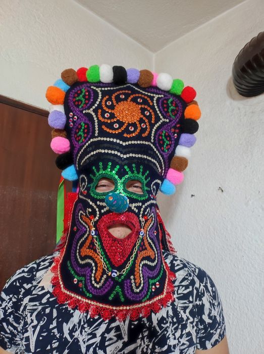 Кукерска маска, гугла, уникат, арт, декорация